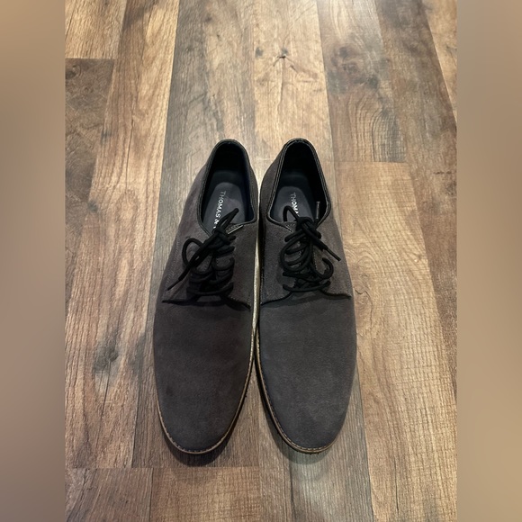 Thomas & Vine Suede Lace Up Dress Shoes sz 10.5 - Picture 8 of 8